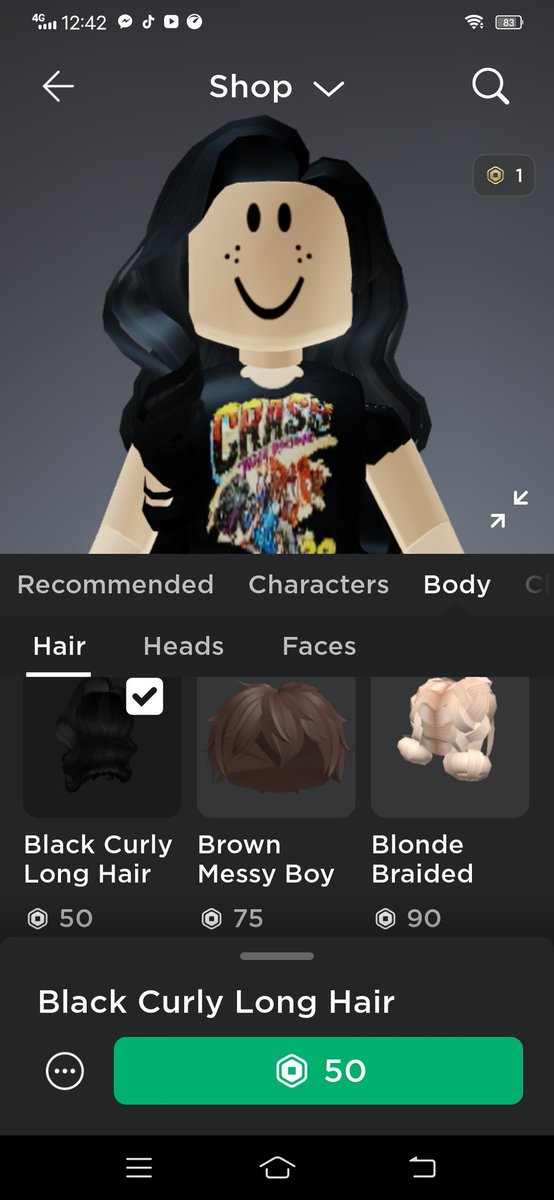 1 Robux Hair Cinnamon Hair | Roblox Wiki | Fandom