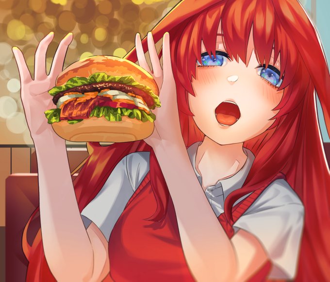 藤見　滉大さんがTwitterに投稿した中野五月(五等分の花嫁)のイラスト。