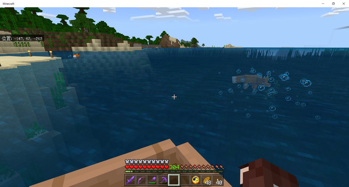 まぐあき だがしかし陸揚げしても海に戻るのがいた 頭にきたまぐあきさんは寛容の時をあっという間に終わらせてしまいましたとサ めでたしめでたし ー マイクラ