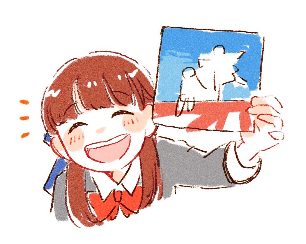 にこにこかわいいな もりやま 牛乳ぷりんのイラスト