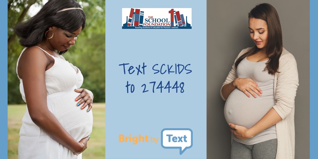 The School Foundation is partnering with Bright By Text to send parents and caregivers tips and resources for child development right to their phone. Text SCKIDS to 274448 to Opt-in.