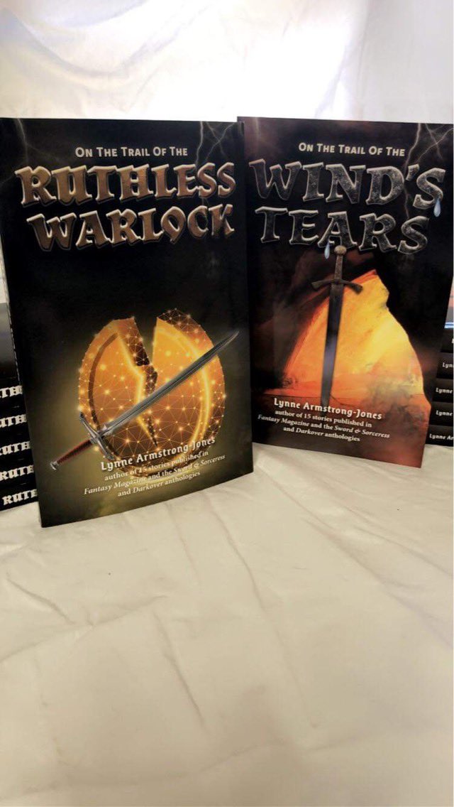 LynneAJwriter's tweet photo. On the Trail of the Ruthless Warlock.  Enormous challenges show a young sorceress her limits.  On the Trail of the Wind’s Tears. Mysterious force seeks control of the weather. Sorcery and swords must work together! Relationships grow…and a child is born. https://t.co/mBKGJGcxUd https://t.co/TB5ojZ2WzY