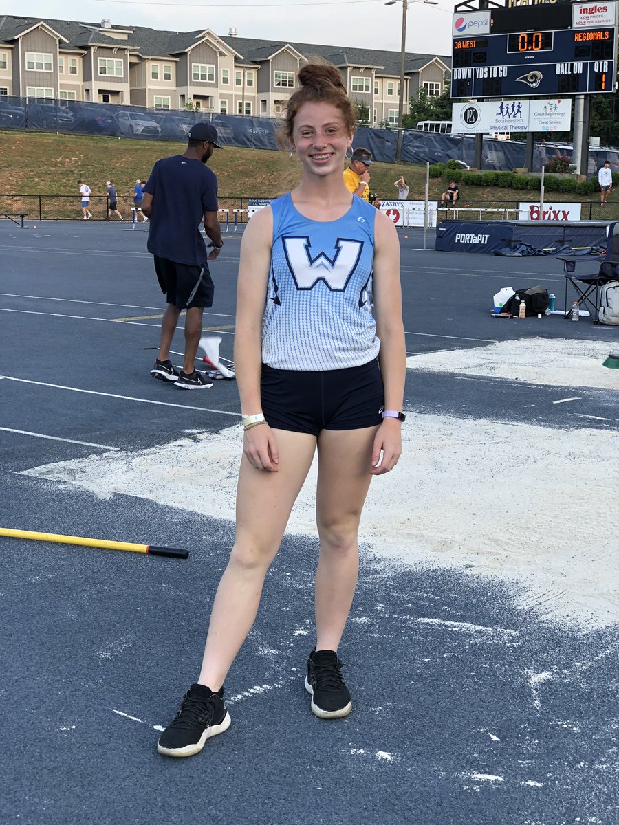 Faith Watson, State Meet qualifier in the triple jump.