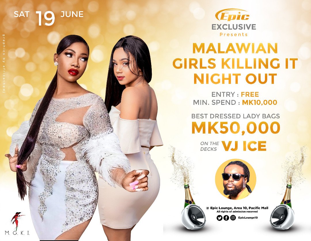It's happening tonight
#malawiangirlskillingit #nightout
Get your best outfit on & stand a chance to win MWK50,000.
 🔥🔥🔥🔥🔥🔥🔥🔥🔥🔥🔥🔥🔥🔥🔥