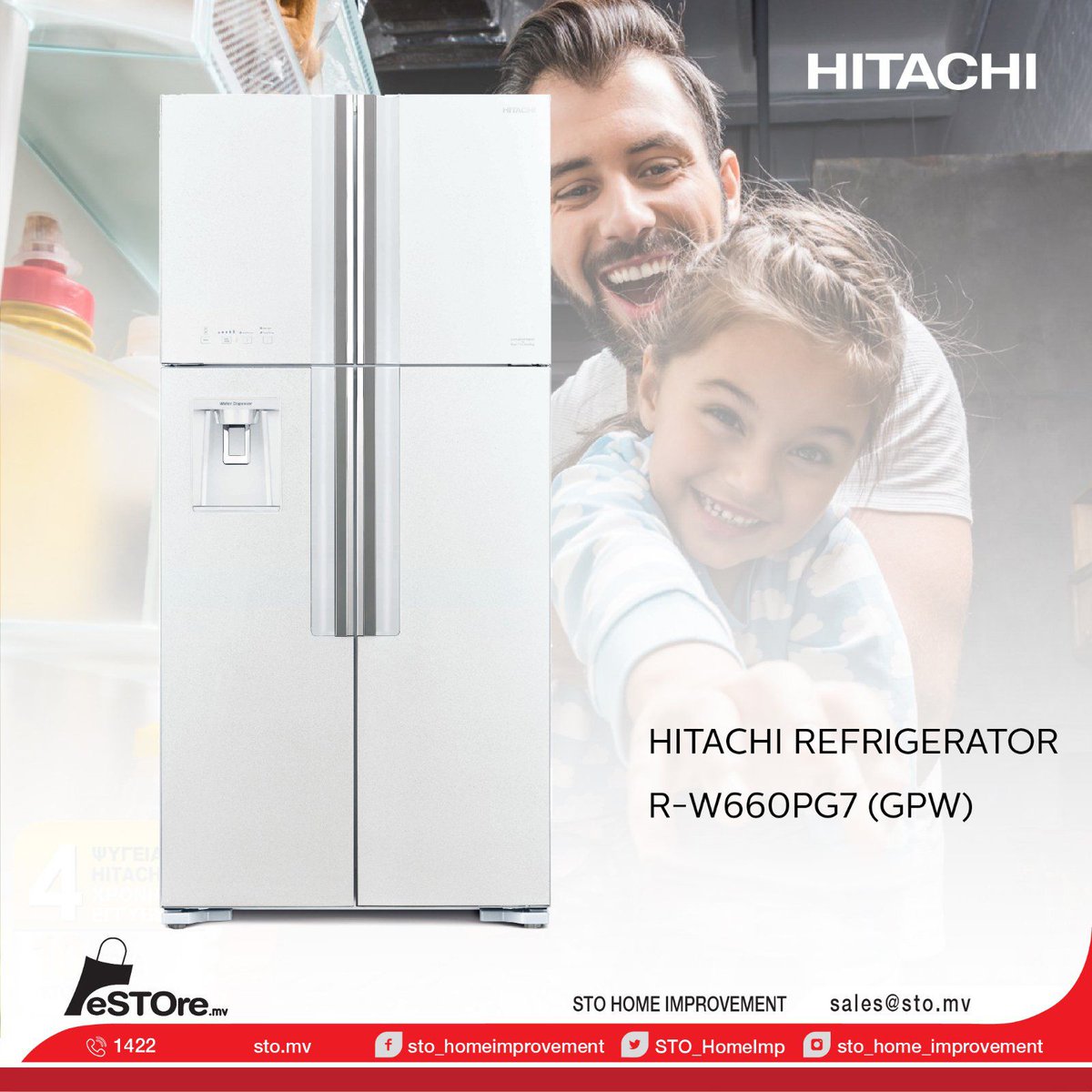 adecuado compensación tenga en cuenta hitachi refrigerator 4 door