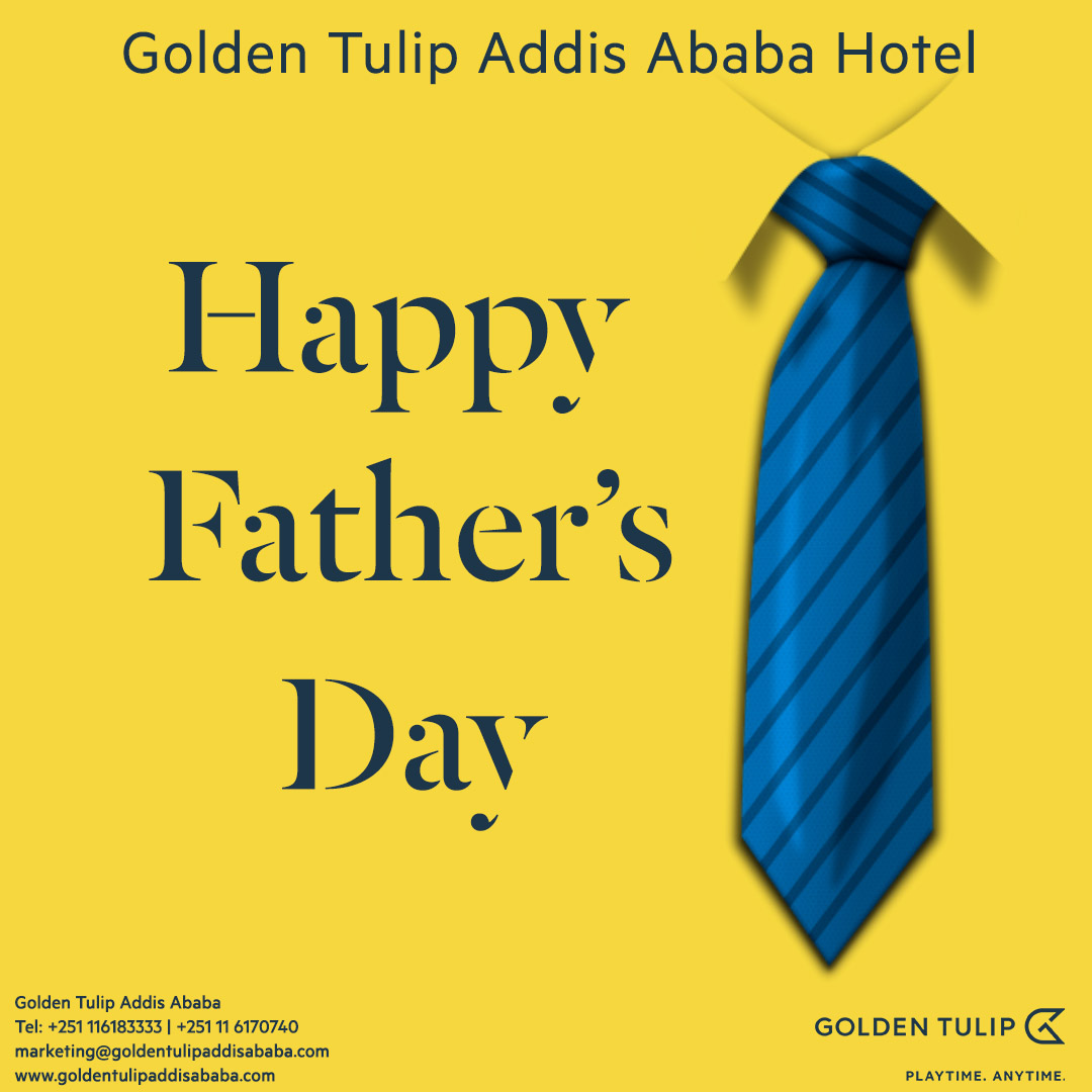 GoldenTulip_AA's tweet photo. Tomorrow is Father’s day.

Golden Tulip Addis Ababa Hotel Wishes a Happy Father’s Day to all the heroes of our lives.

@GoldenTulip_AA, it's #PlaytimeAnytime.

#louvrehotelsgroup #GoldenTulipAddisAbaba #goldentulipafrica #fathersday2021 #happyfathersday2021 https://t.co/ZsYvWixqr6