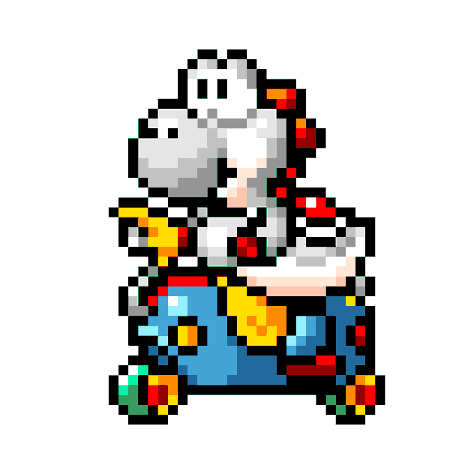 ヨッシー ドット 絵