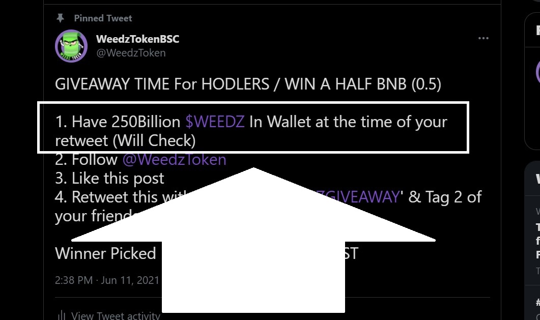 WeedzTokenBSC tweet media