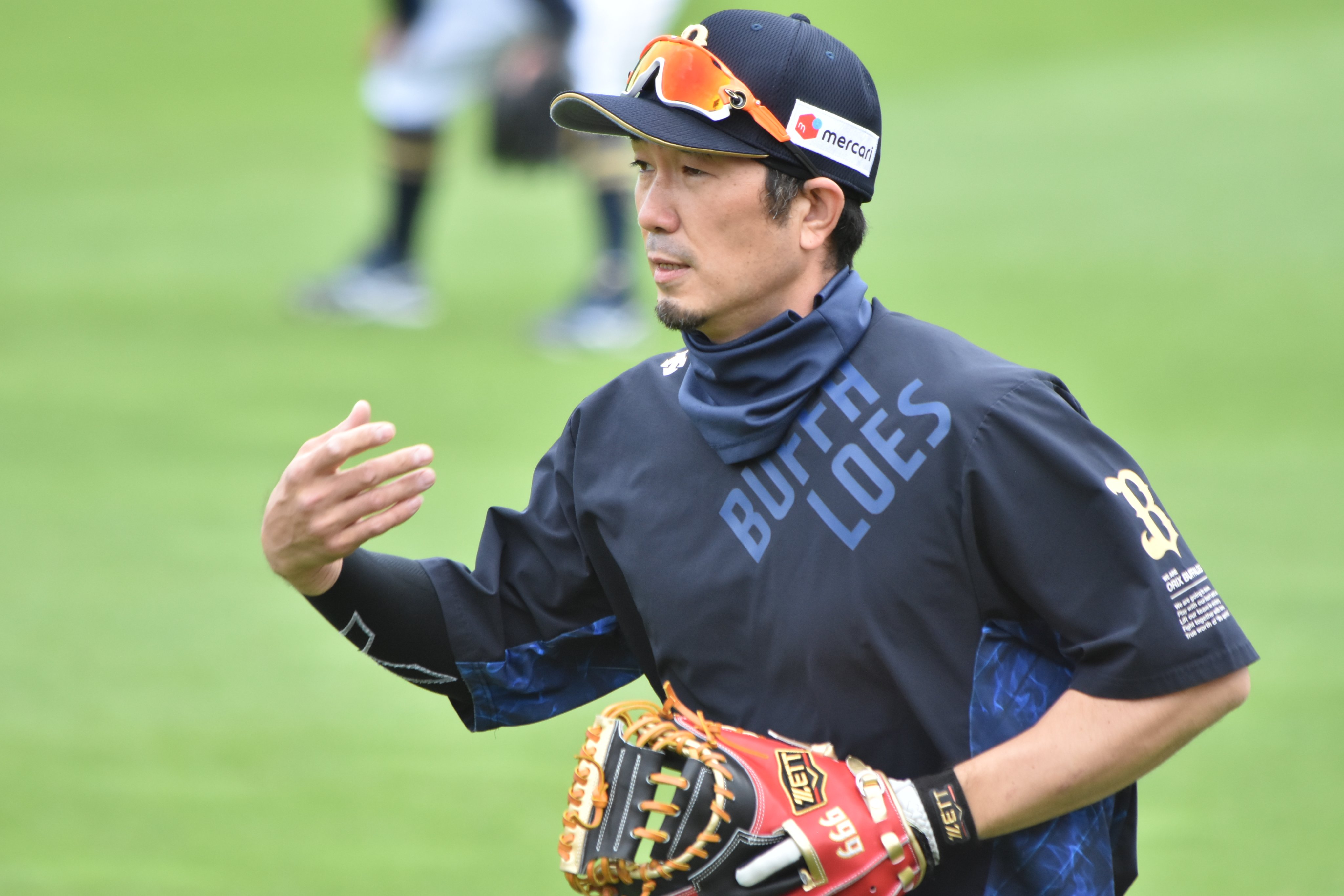 オリックスバファローズ 瓜野純嗣 ブルペン捕手 実使用パンツ オリックスバファローズ 瓜野純嗣 ブルペン捕手 実使用パンツ