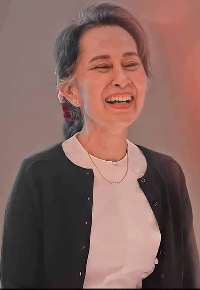 Happy 76th Birthday our leader Aung San Suu Kyi                                       