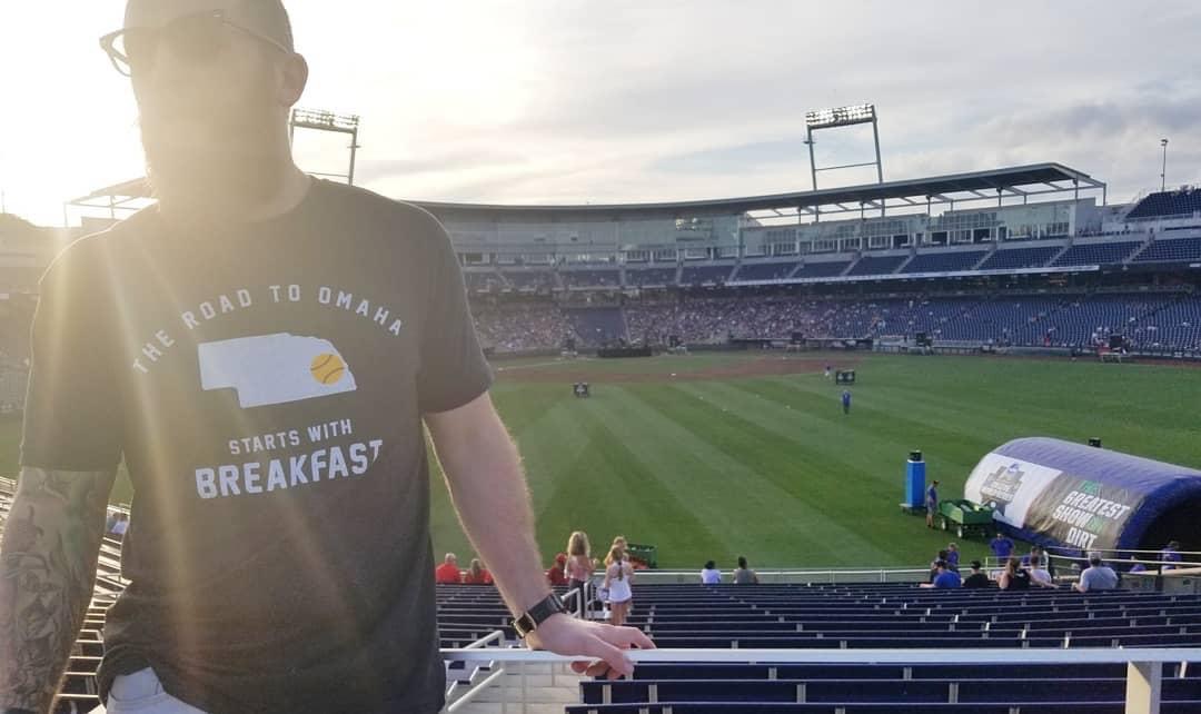 Welcome to the greatest show on dirt! ⚾️🥂☕️🍳🥓🧇🥞 #earlybirdbrunch #cws #bruncheveryday #blackstonedistrict #theroadtoomaha