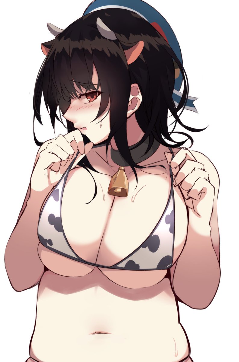 #もう一度TLを牛柄ビキニでいっぱいにしたい 