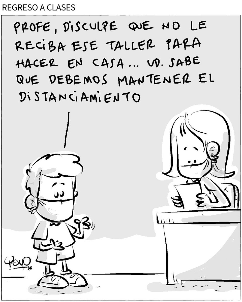 yeyonet's tweet photo. Regreso a clases https://t.co/prGZnnqA1a