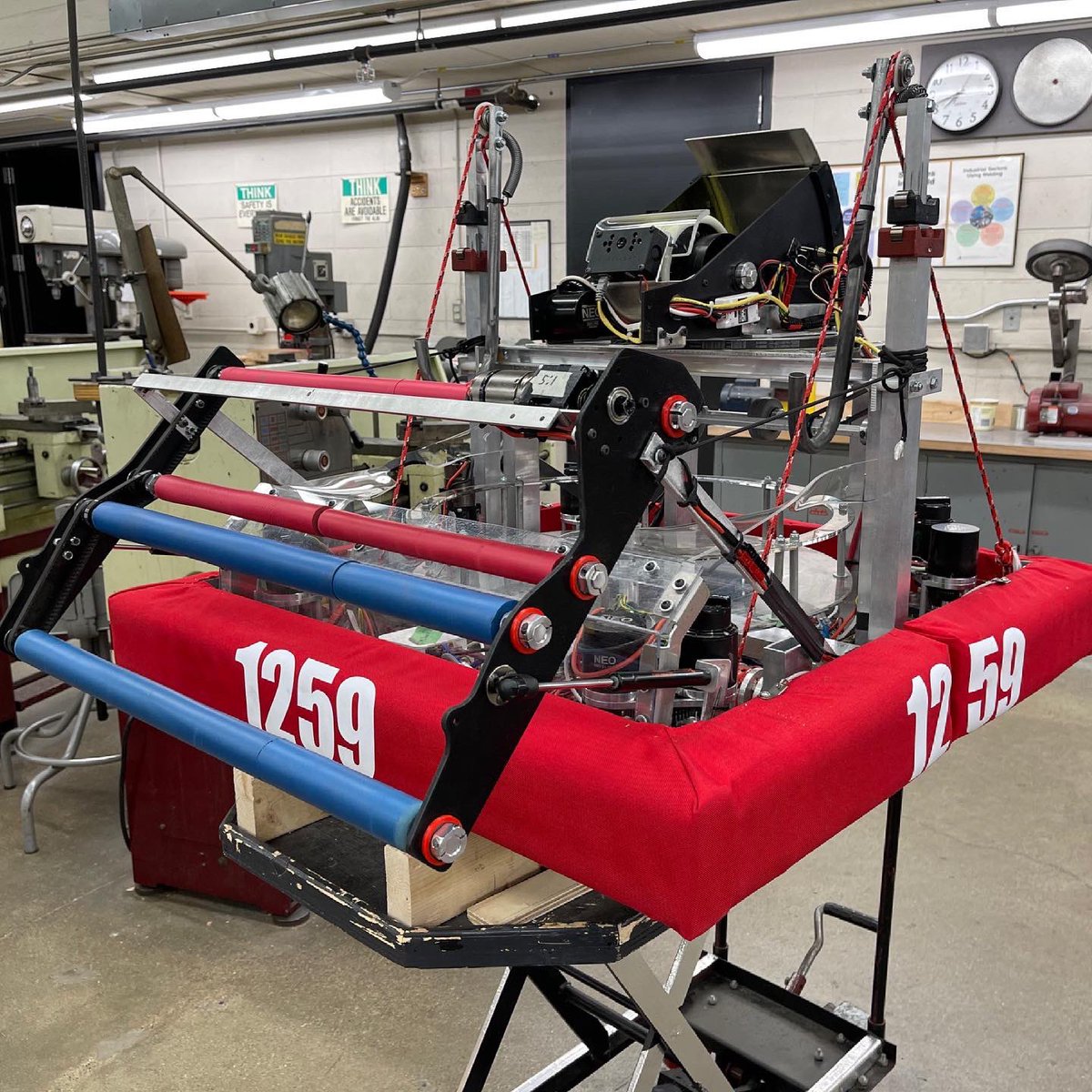 Better late than never! We’re proud to present our 2021 robot “Winchester”