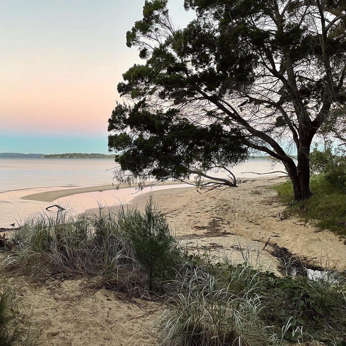 Winter beach magic tonight. #vividsunset