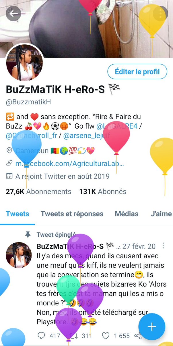 TonTonMbouendeu's tweet photo. +1 an en ce jour 🙏💙
Merci mon Dieu ❤️ pour tes bienfaits ! 
#BuzzDay🐦
#joyeuxetlumineuxanniversaire 🙏
#hbdBuzz🐦💙 https://t.co/FZePqmROHp