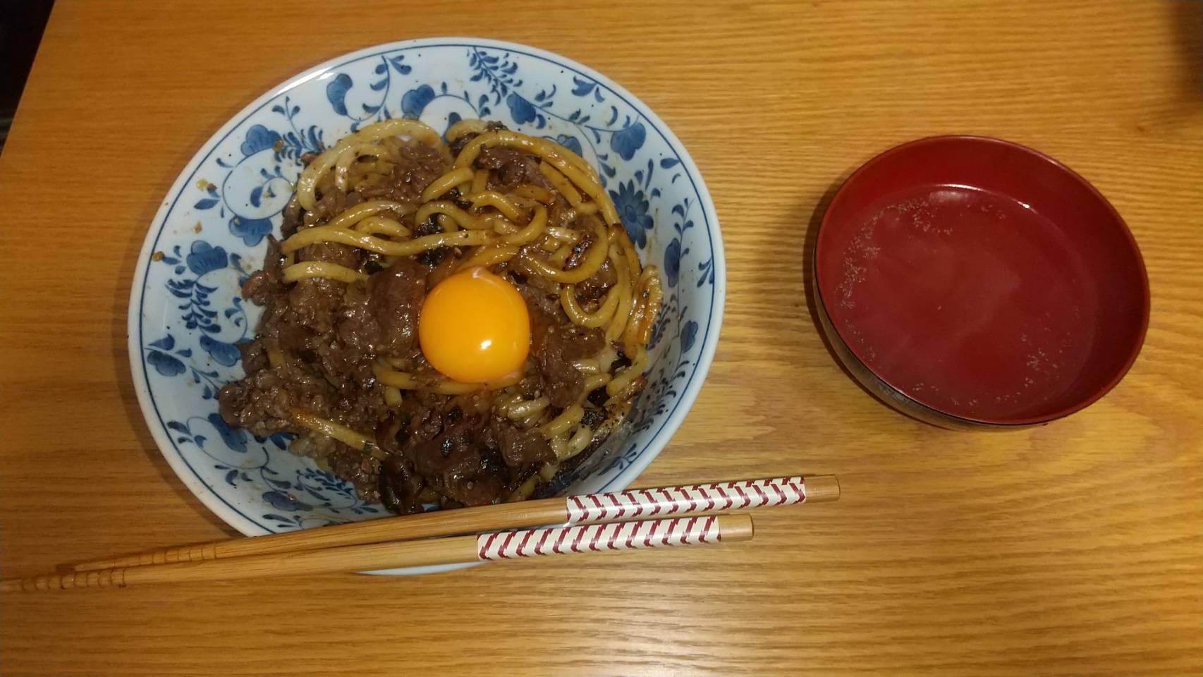 新たな出会いと発見を New国内旅物語 きちぴ 防災士 コストコのプルコギを使ったすき焼き風焼きうどんとコンソメスープ T Co Lyrn7pr4nd Twitter