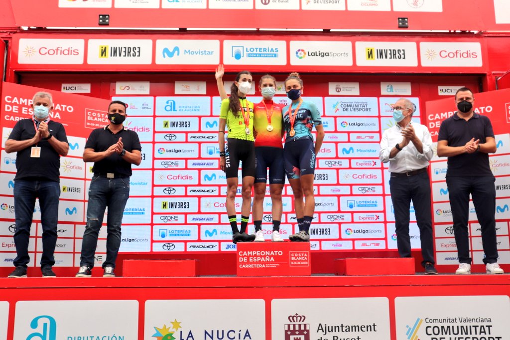 #CECostaBlanca21 | 📸 <a href="/SamartinmartinA/">Sara Martín</a>, Inés Cantera y Martina Moreno han conformado un podium sub23 de gigantesco talento👏

¡Enhorabuena, chicas! 

<a href="/dipuAlicante/">Diputación de Alicante</a> <a href="/LaNuciaES/">La Nucía</a>
