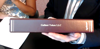 GallantToken's tweet photo. In case you missed it! Here are some screenshots from our livestream where we unboxed our official Gallant Token LLC documents! We're an official company! ⚔️

@GallantToken #GallantToken #bnb #bsc #defi #crypto #bscgems https://t.co/CC21KkZ9Ae