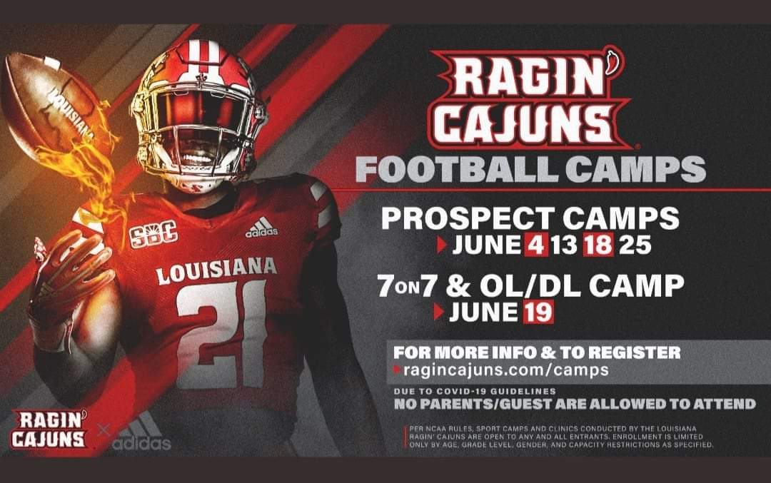 ChristianKing06's tweet photo. Let's GO💪!  Ready to compete at #raguncajun camp today! https://t.co/7zGLuVR8Zy