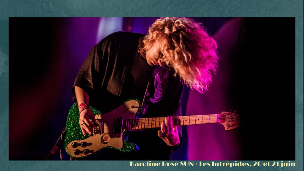 theatre_14's tweet photo. 5️⃣ Elle a crié dans des groupes de Brutal Death Metal, chanté dans des comédies musicales, interprété Édith Piaf jusqu’au Japon et en Corée... Karoline Rose SUN, ce week-end aux côtés de six écrivaines pour le projet #LesIntrepides avec la @SACDParis ⚡️
https://t.co/mUFB3HZljm https://t.co/HcTMfJcOpS