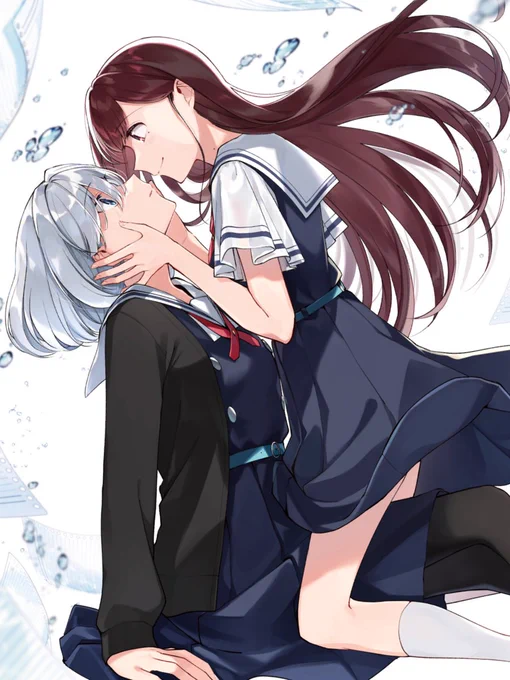 少女二人、ひと夏の恋人ごっこ。
#きみつづ 