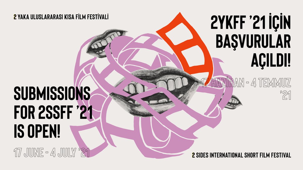 2ykff's tweet photo. Uluslararası 2 Yaka Kısa Film Festivali için başvurular, 4 Temmuz’a kadar FilmFreeway üzerinden devam ediyor!
Film submissions for the International 2 Sides Short Film Festival are open on FilmFreeway until the 4th of July!
https://t.co/mnbBDIC1Tp https://t.co/YMWsT9ty8h