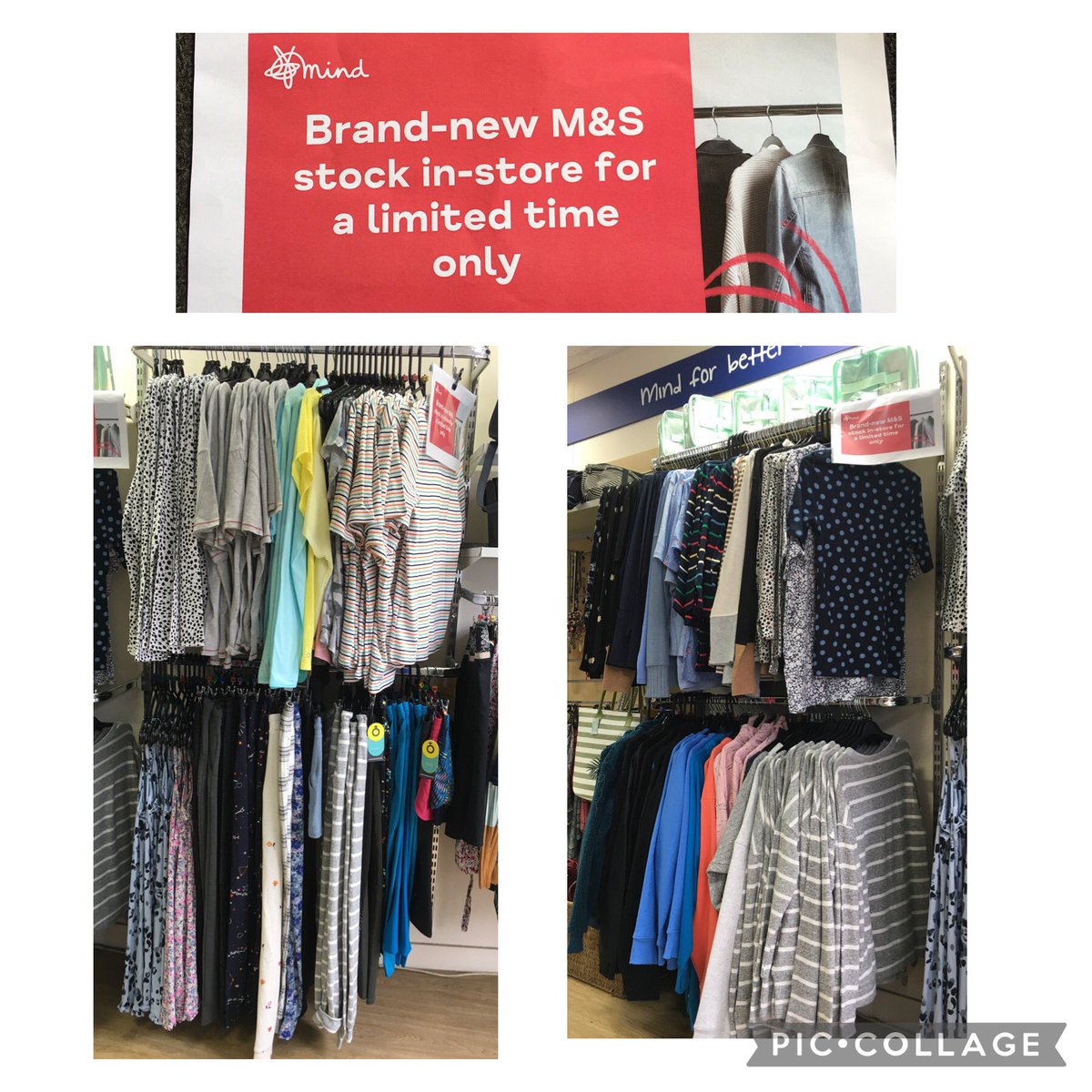 Mindhove's tweet photo. A variety range of styles and different sizes from M&amp;S. All NEW AT HALF PRICE. When they are gone, they are gone. #mymindshop https://t.co/ITCzdS2SBM