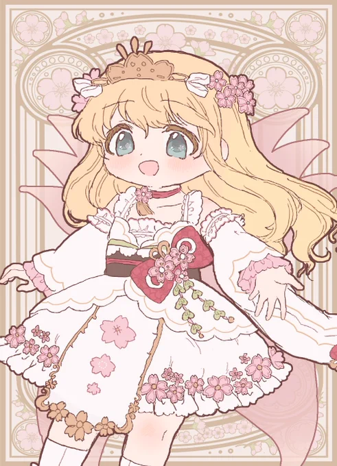 和風なリリーちゃん🌸 