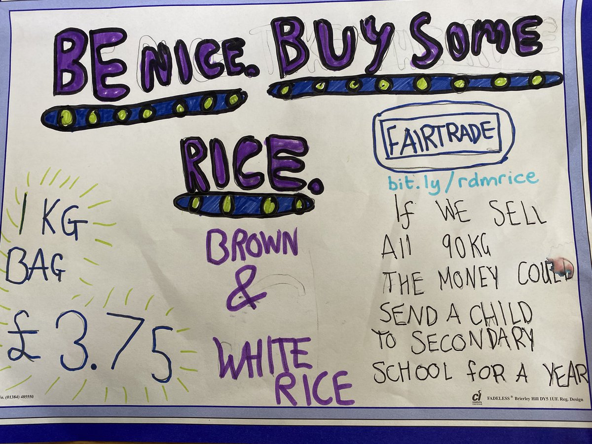 RDMScone's tweet photo. We still have plenty #Fairtrade rice left and would love to finish our #Kilombero challenge before the summer. Order online at https://t.co/xwSssgHqC8 and we’ll deliver to your child’s class before Thursday. Pay on ParentPay. Help to fund a pupil’s year at high school in Malawi https://t.co/qYFigSRxtK