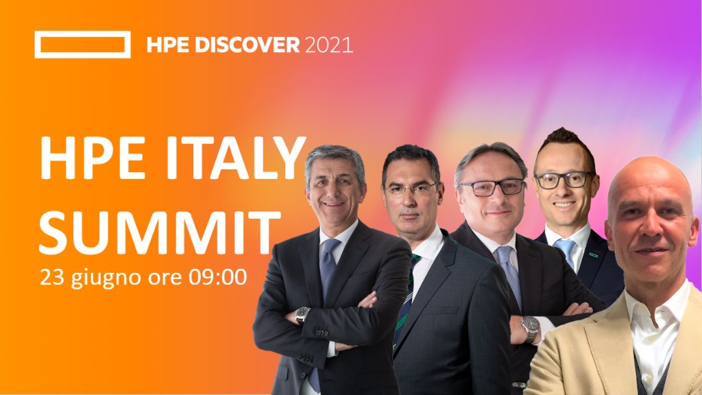 Iscriviti a #HPEDiscover e partecipa alla sessione italiano HPE Italy Summit, dedicata alle testimonianze dei nostri clienti Pirelli e Bluarancio. Troverai l'evento nella sezione La Mia Playlist. hpe.to/6013yOpvW #HPE <a href="/stefano_venturi/">Stefano Venturi</a> <a href="/claudio_bassoli/">Claudio Bassoli</a> @mauro_colombo1
