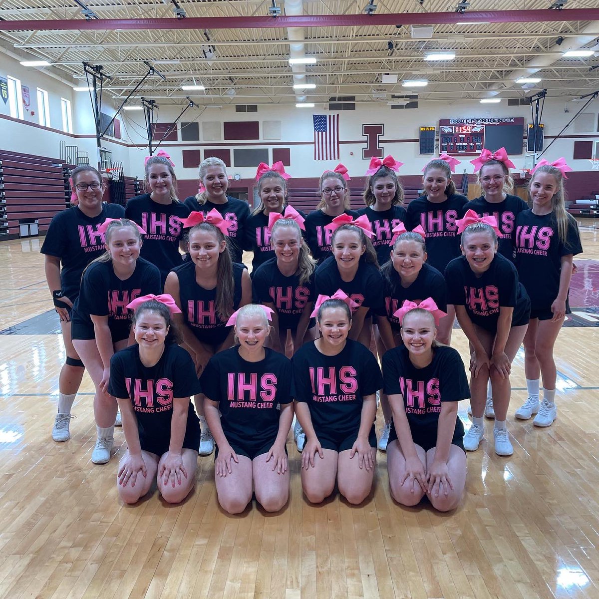 IndeeCheer's tweet image. Cheer Camp ✅ we’re ready to bring all our new material to the season!