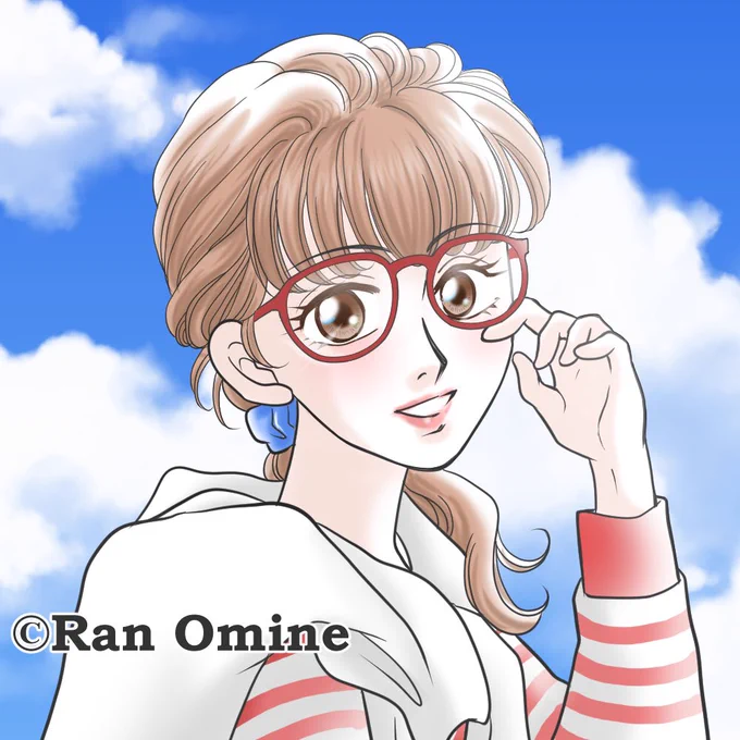 #見た人もなにか無言で眼鏡っ子をあげる 