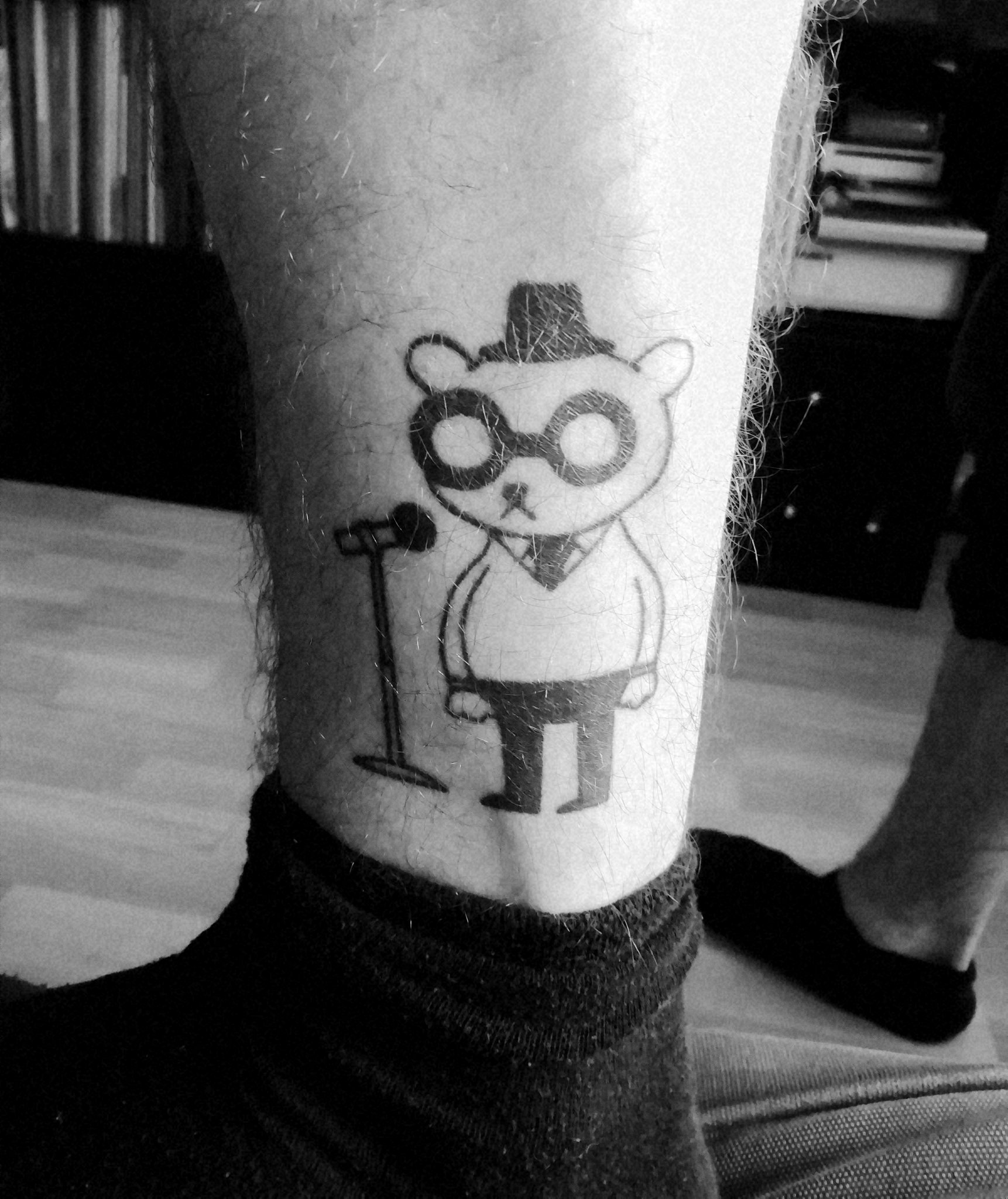 Nina Kiel On Twitter Today Phasenmensch Got The Second Of The Two Night In The Woods Tattoos I Designed For Him Now Angus And Gregg Are Finally Reunited Https T Co X1eqvtfrly Twitter