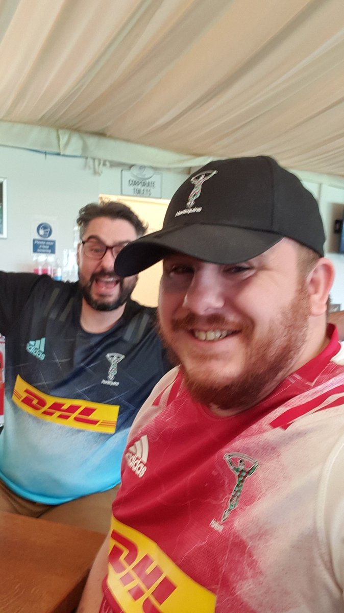 Got notts rugby club to ourselves... Hoping for a big performance from <a href="/Harlequins/">Harlequins 🃏</a> #COYQ