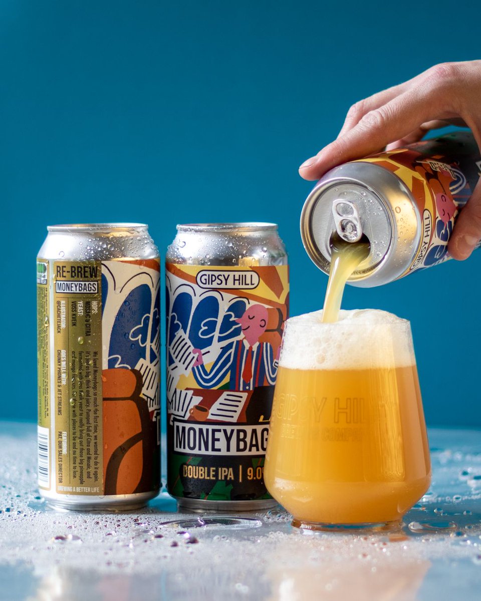 Looking for a last minute Fathers Day gift? We've got all the goodies in-store including Moneybags; a rich and velvety DIPA (9%) and part of @GipsyHillBrew June Specials release. Come and chat to one of the team and they'll help you build the perfect gift box. Open until 11pm 🍺