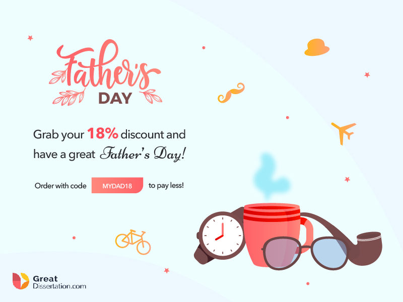 USAdissertation's tweet image. Happy Father&apos;s Day!
Get 18% off with the code MYDAD18 till June 21
greatdissertation.com/buy-dissertati…
#discount #order #essay #writingservice