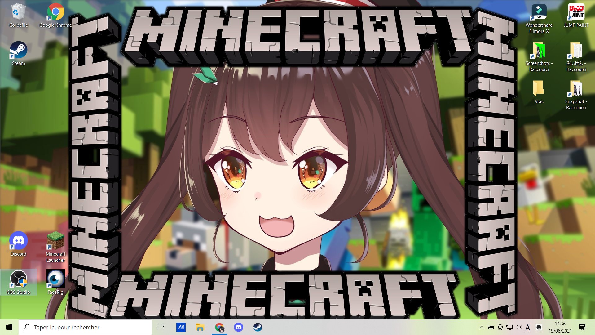 屋敷シエル パソコンの待ち受け変えました お揃いのマイクラサムネかわいいすぎて とち乙女さゆ 俺の嫁 T Co Gaoxhzfb9o Twitter