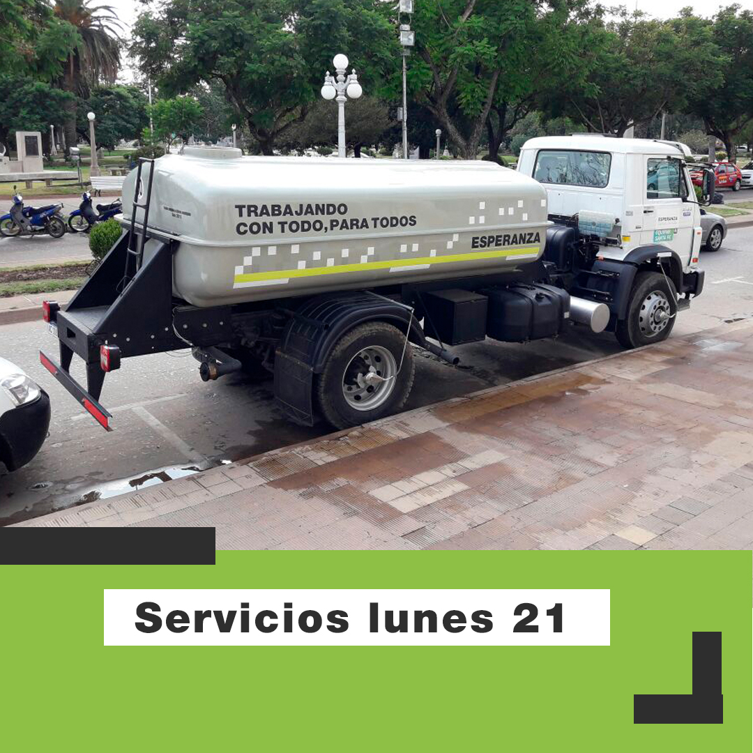 𝗔𝘀𝗶́ 𝘀𝗲𝗿𝗮́𝗻 𝗹𝗼𝘀 𝘀𝗲𝗿𝘃𝗶𝗰𝗶𝗼𝘀 𝗱𝗲 𝗹𝗮 𝗰𝗶𝘂𝗱𝗮𝗱 𝗲𝘀𝘁𝗲 𝗳𝗲𝗿𝗶𝗮𝗱𝗼
bit.ly/2SfnHts 

#Argentina #SantaFe #Esperanza #servicios #feriado