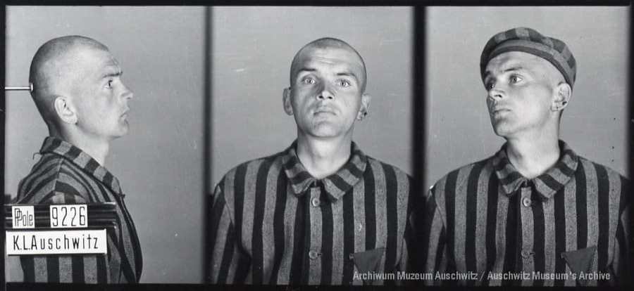 AuschwitzMuseum's tweet photo. 19 June 1914 | A Pole, Leon Szrama, was born in Krakow. A railway worker.

In #Auschwitz from 10 January 1941.
No. 9226
He perished in the camp on 29 June 1942. https://t.co/9JDjR1ccl5