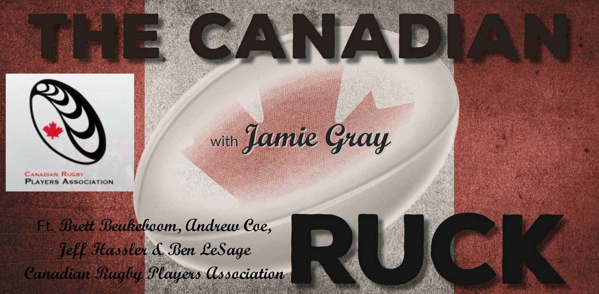 We have a great discussion about an important initiative set up by some current and former Canadian national players, the Canadian Rugby Players Association. We hear from committee members <a href="/BrettBeukeboom/">Brett Beukeboom</a> <a href="/AndrewCoee/">Andrew Coe</a> <a href="/Jeff_Hassler/">Jeff Hassler</a> &amp; <a href="/benlesage/">Ben LeSage</a> Be sure to listen &amp; share!