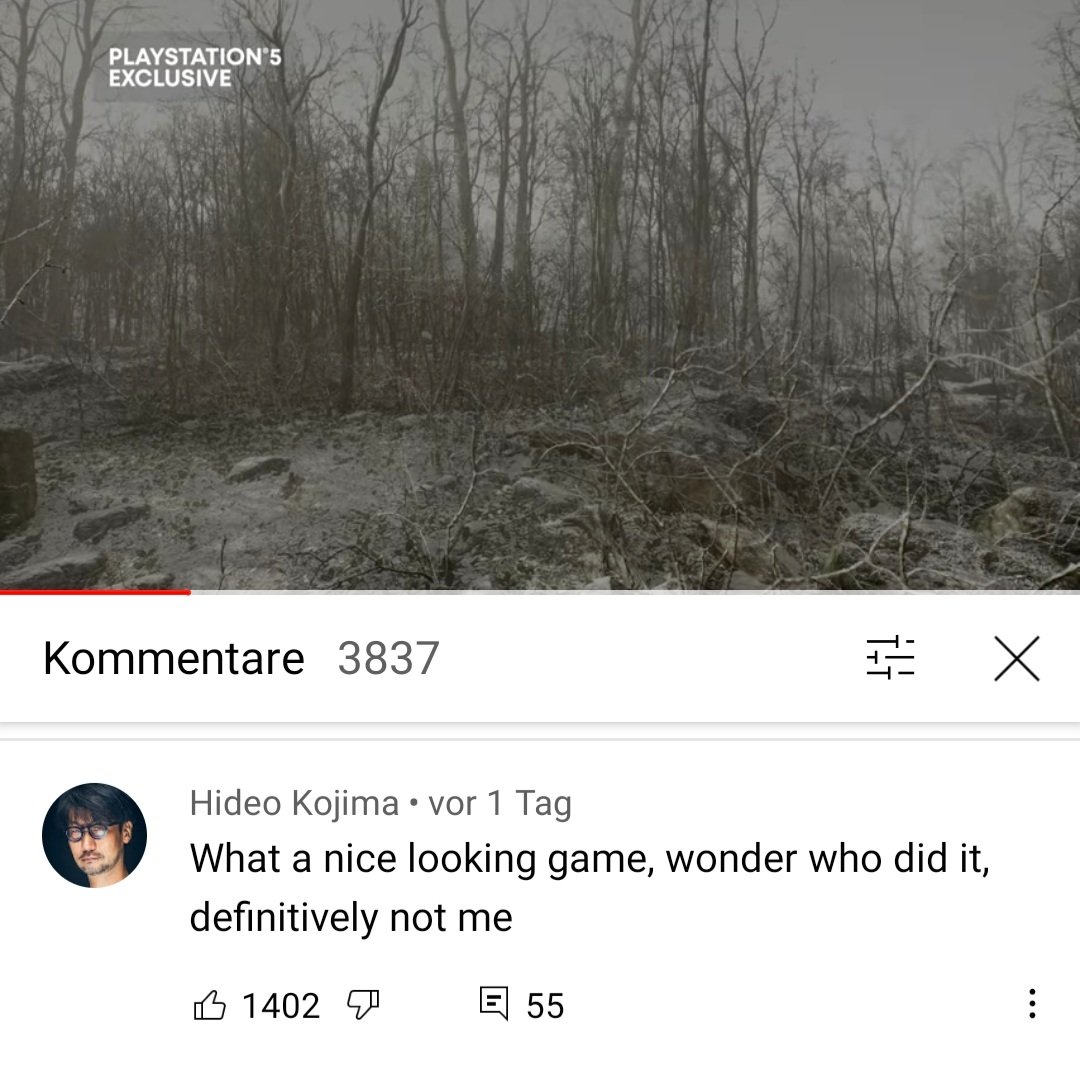 Helikaon3's tweet photo. Yesterday, Hideo Kojima commented on the official trailer for "Abandoned" on Youtube. At first I thought that this might be a fake account. But see for yourself when Hideo Kojima joined YouTube. Just before the playable teaser "PT" for Silent Hills was published at Gamescom 2014. https://t.co/aRLgNuFNWk
