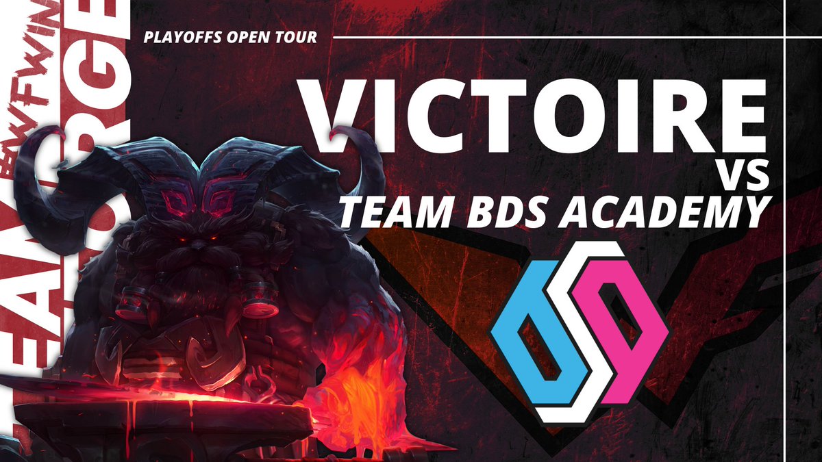 TeamWeForge's tweet image. 🏆 PLAY-OFFS #LoLOpenTour

✅ Très bonne entrée pour notre équipe dans ces play-offs avec une victoire 🆚 @TeamBDS Academy et un @AudaxLol en feu avec Akali !

 Prochain match 🆚 @STRAT_Asso 

📺 twitch.tv/teamweforge

#WFWIN #SportAngers #LaDalleAngevine