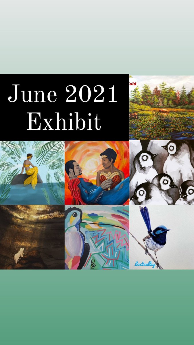 GalleryoFriends's tweet photo. Our June 2021 Exhibit is live.
Please visit:
https://t.co/RO1mKw0FMG
to see the full exhibit as well as background info about each entry. In the coming days we will highlight each piece of art and artist in Artist Focus posts. https://t.co/uri8ZmxxR8