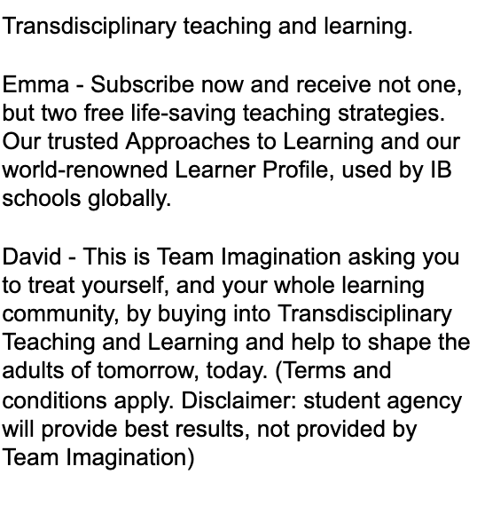 marcellevleenen's tweet photo. Deep #understanding on #transdisciplinary learning presented in creative ways, in #IBEN Making the PYP Happen #MTPYPH #virtual https://t.co/37YrJEANuE