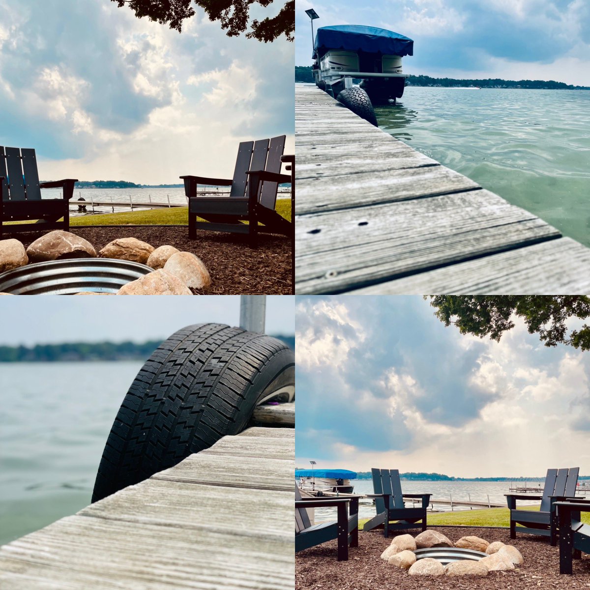 #onthelake #puremichigan #firepit #familyfun #onthepontoon #eaglelake #vrbohost