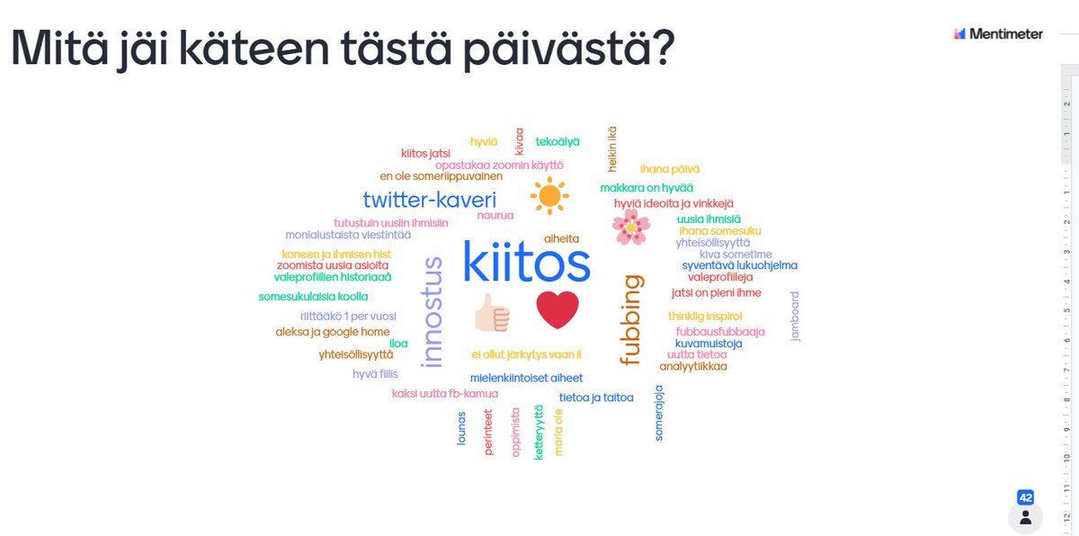 SomeTimeFi's tweet image. #etäSomeTime2021 tapahtuma on nyt päätetty. Kysyimme osallistujille, että mitä jäi käteen tästä päivästä:
