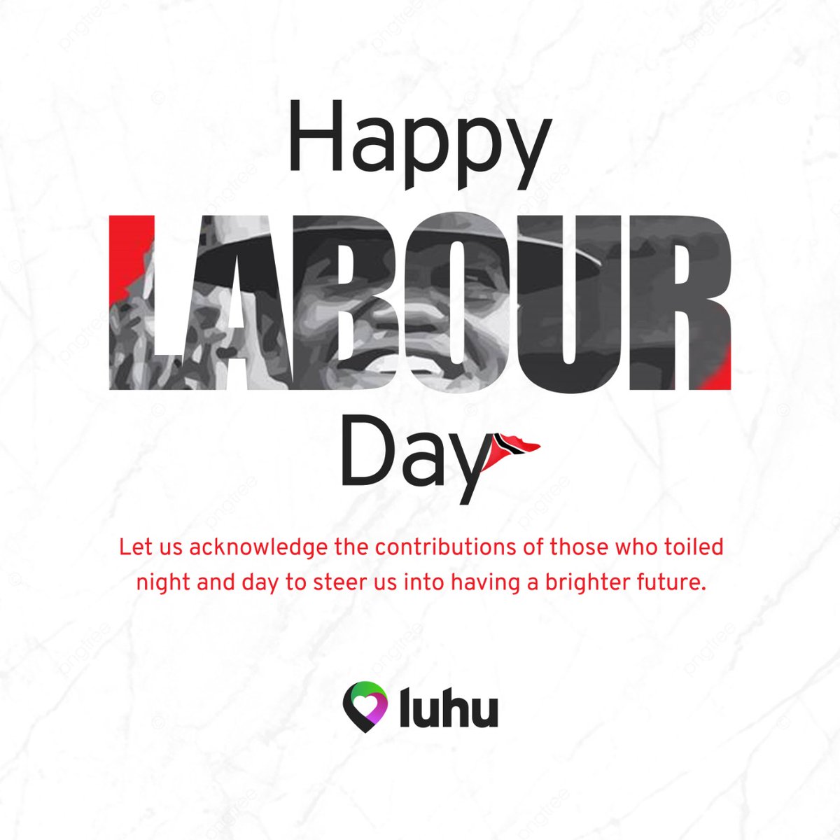 luhu_app's tweet photo. Today as we celebrate the hard work and dedication of those before us, let us commit to continue working together as a nation, to build a more sustainable future! 💪

Happy Labour Day T&amp;T from the LUHU Team! 💚

#LabourDay
#LUHU
#LetUsHelpU
#SocialMarketplace https://t.co/o68PbccEDG