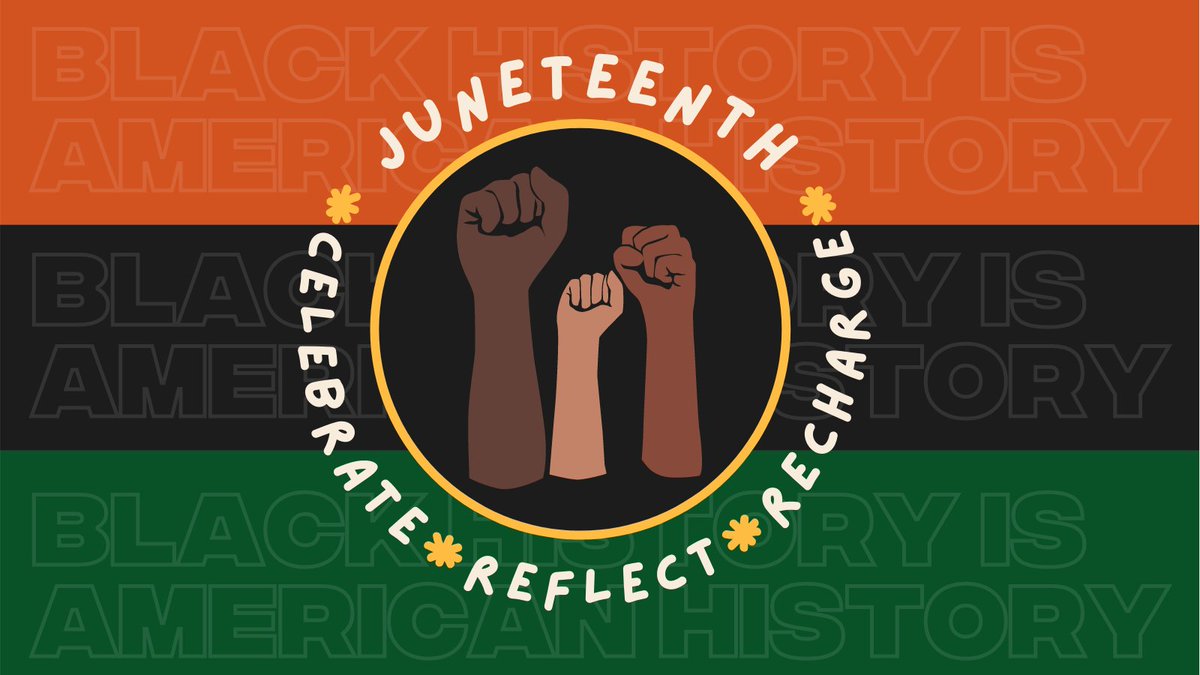 BlkAdvCoalition's tweet photo. As Juneteenth is now being recognized federally this year, states are continuing to enact policies that suppress &amp; oppress the liberties of Black Americans.

We must recognize that many states are actively trying to erase how racism &amp; slavery shaped this country… https://t.co/O2IYc8QeO0