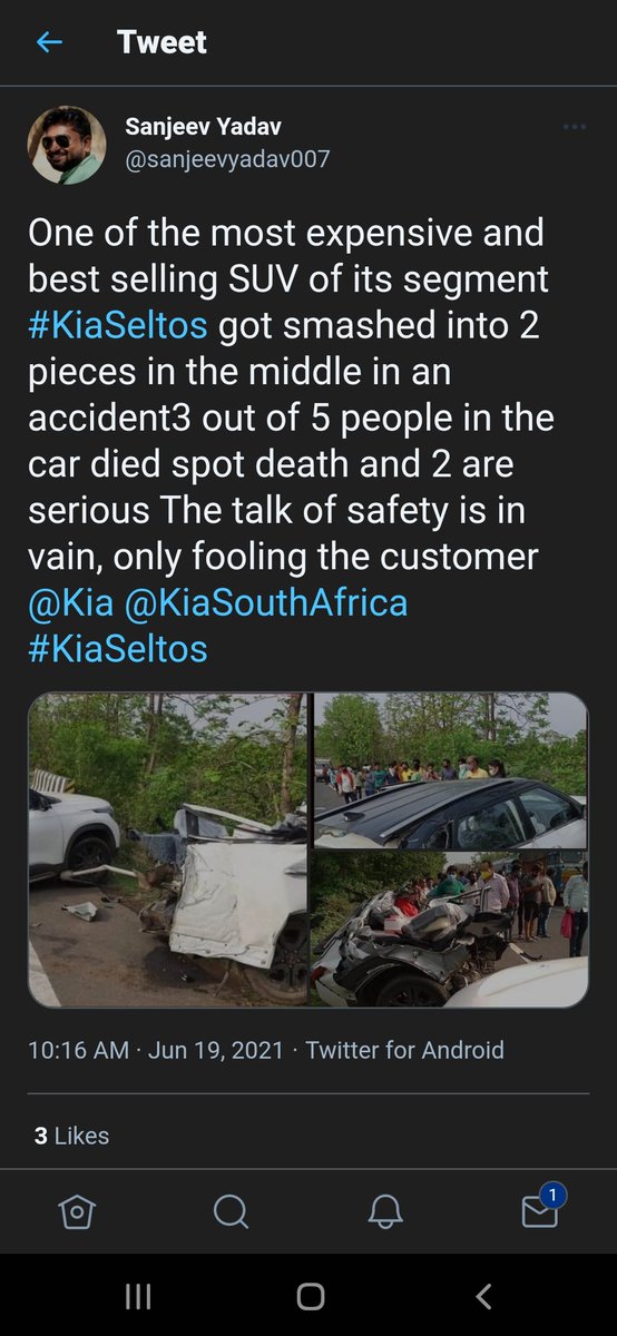 NK75430984's tweet photo. @IanMcLaren76 @KiaSouthAfrica #Kia #Automobiles #cars #Seltos very poor quality. Unsafe!
https://t.co/INt8ZnsxjX https://t.co/zVwvI90jsu